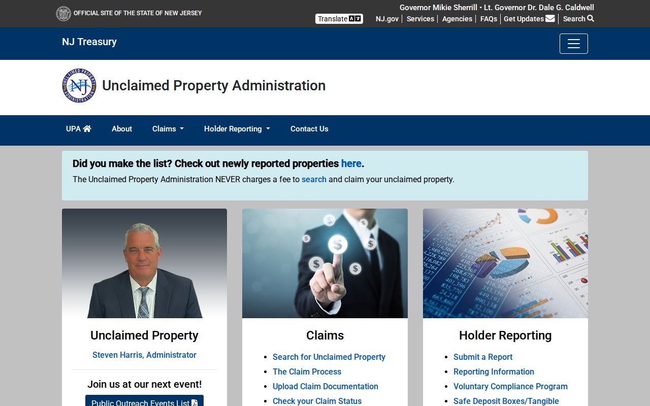 Roselle residents directory unclaimed property and address research route