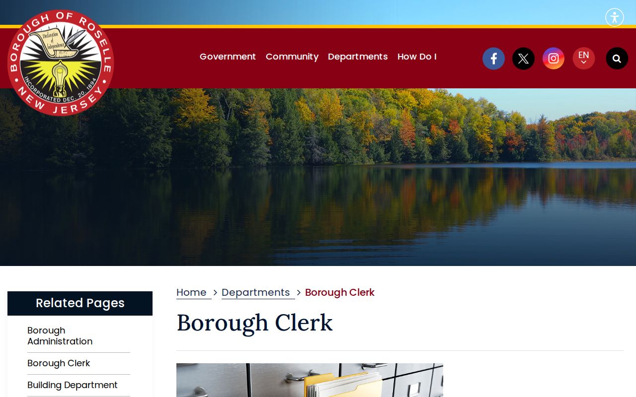 Roselle residents directory public court and voter lookup route